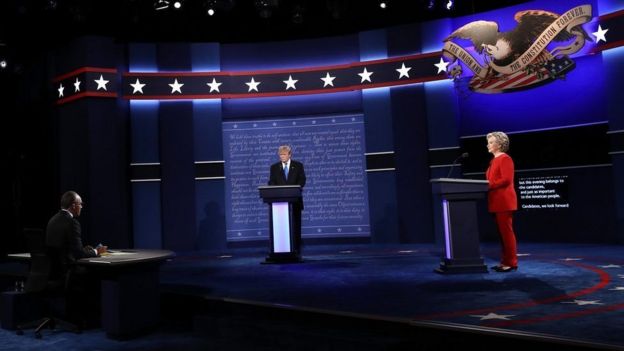 Trump alidai kuwa licha ya kampeni za Clinton, amefanya vyema katika kura ya maoni