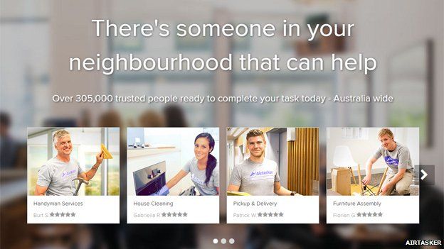 Airtasker's website