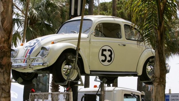 The Herbie car in Cannes