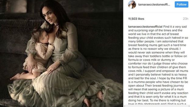 Tamara Ecclestone Instagram post