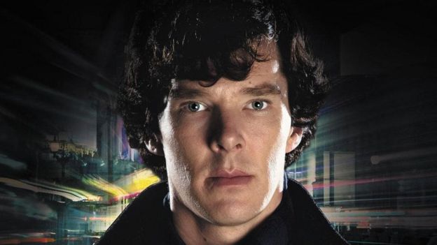 Benedict Cumberbatch interpreta Sherlock Holmes na TV