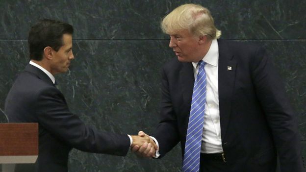 Enrique Peña Nito y Donald Trump