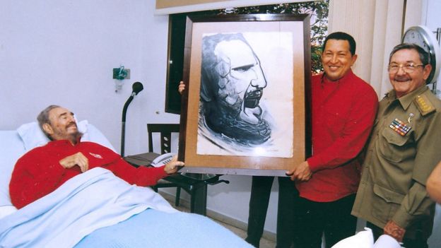 Anh em nhà Castro và cố Tổng thống Venezuela
