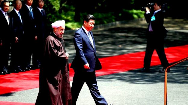 رئیس جمهور چین در تهران