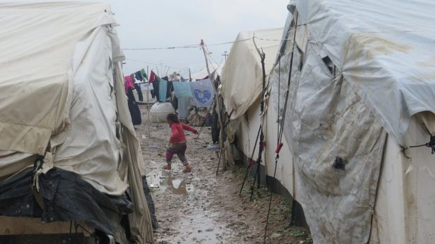 Internally displaced Iraqis in Khaneqin, Northern Iraq (January 2016)