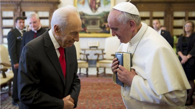 En el cargo de Presidente de Israel, Peres fue uno de los rostros más visibles de ese país ante el resto del mundo