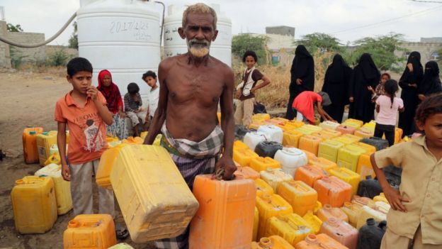 Yemen'de suya erişim kısıtlı