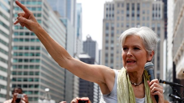 Yeşiller Partisi'nin başkan adayı Jill Stein