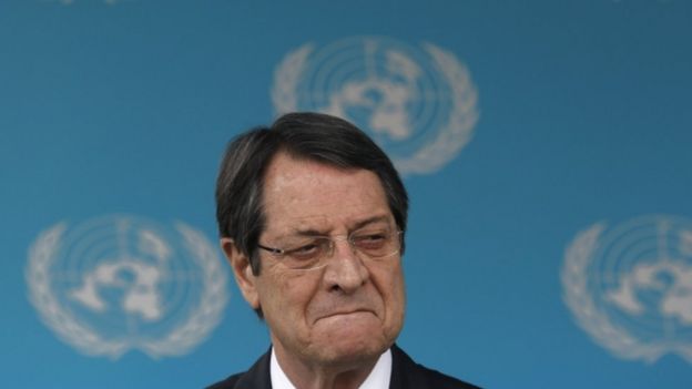 Cyprus President Nicos Anastasiades