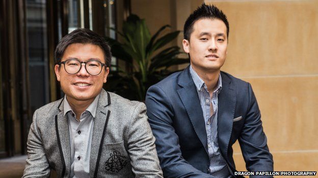 Tim Fung (left) and Jonathan Lui
