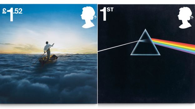 Royal Mail unveils stamps to mark 50 years of Pink Floyd