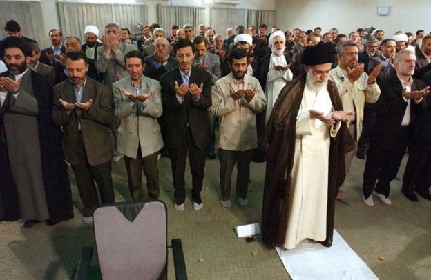 خامنه و احمدی نژاد