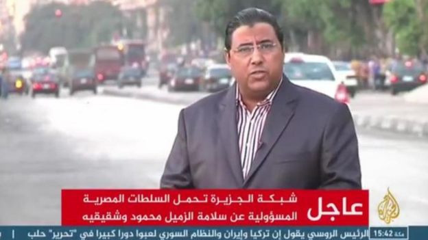 السلطات المصرية تتهم صحفيا بقناة الجزيرة "بالتخطيط لإثارة الفوضى والفتنة والتحريض على مؤسسات الدولة "