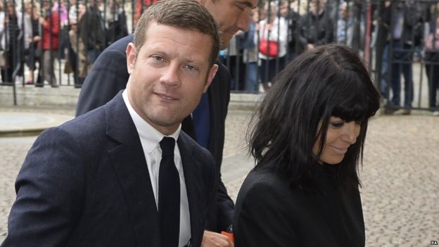 Dermot O'Leary and Claudia Winkleman