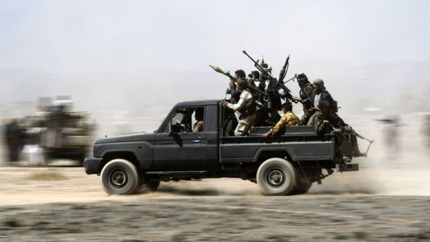 مسلحون حوثيون