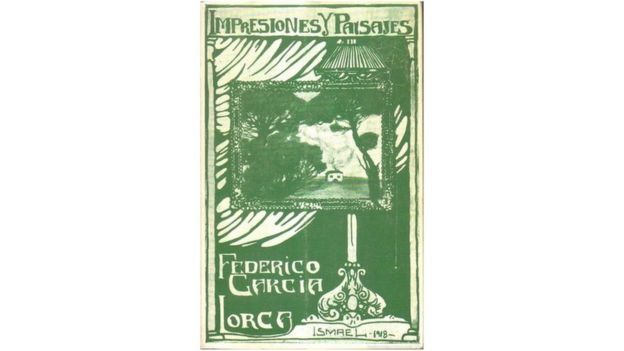 Portada del libro Impresiones y Paisajes de Federico García Lorca