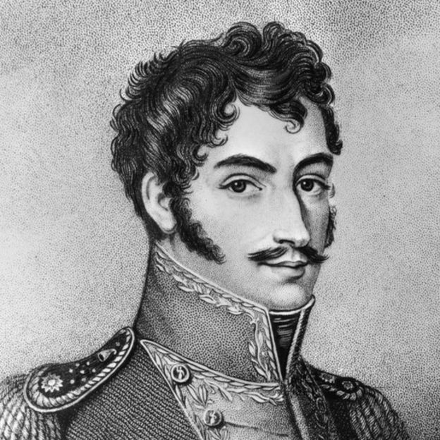 Retrato de Simón Bolívar
