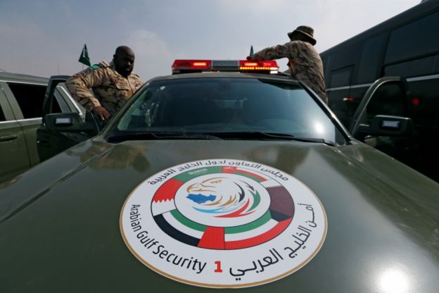 قوات أمن خليجية