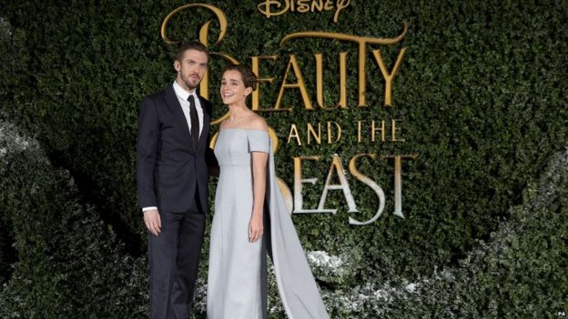 Dan Stevens y Emma Watson