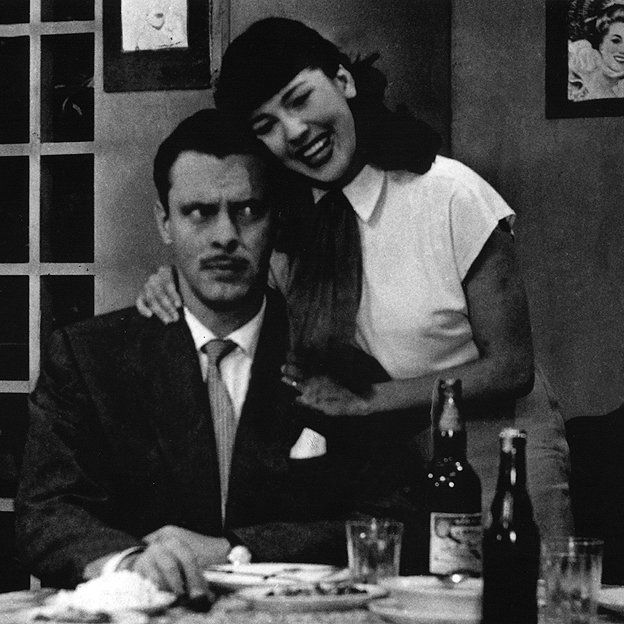 Vida Alves y Walter Forster en 