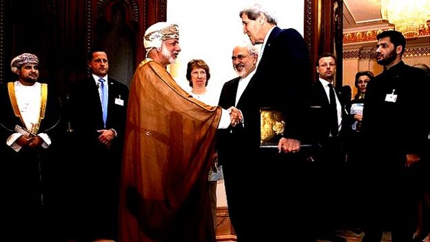 دیدار وزرای خارجه ایران و آمریکا به میزبانی وزیر خارجه عمان