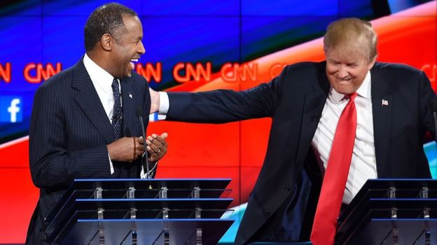 Ben Carson y Donald Trump