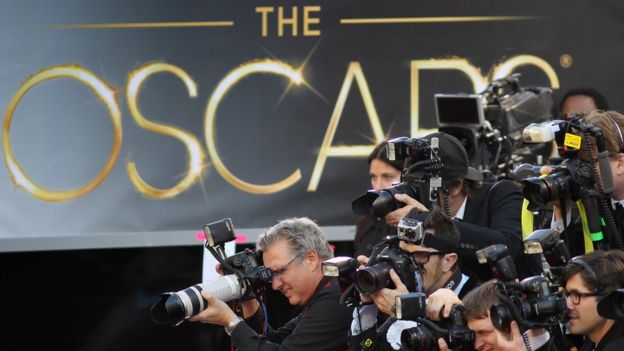 Photographers at the Oscars