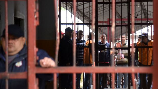 La prisión de Tacumbú, Asunción, donde Jarvis Chimenes Pavao pagaba una sentencia de cárcel.