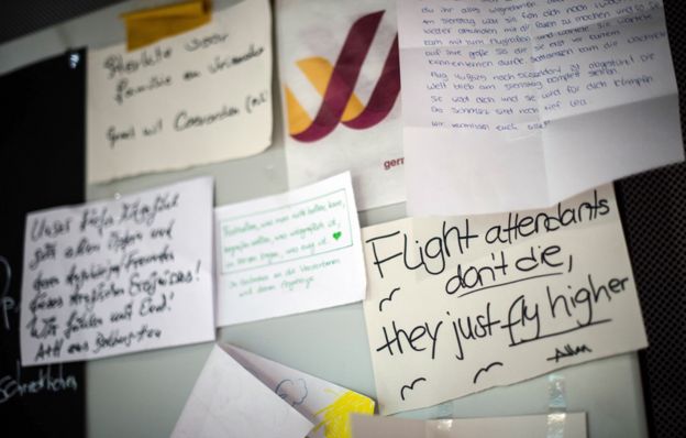 Condolence messages for victims of Germanwings crash