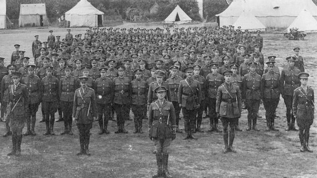 Los primeros que lucharon con tanques