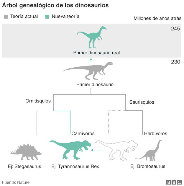 De dónde vienen realmente los dinosaurios? El inesperado origen de las  criaturas que dominaron la Tierra hace millones de años | Mi profesor de  Fisiclick