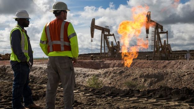 Trabajadores petroleros