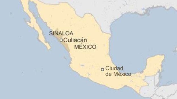 mapa Sinaloa