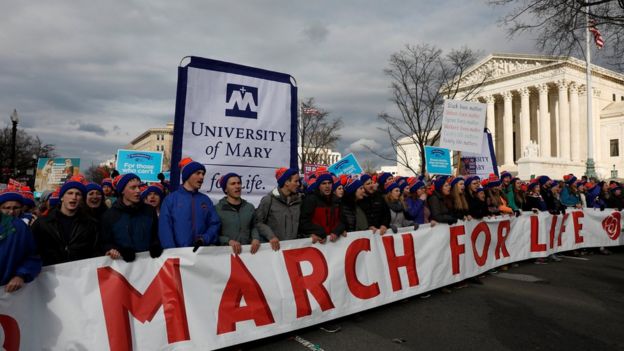 Marcha contra el aborto en Washington, DC