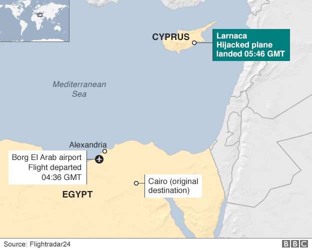 [BREAKING NEWS] Pesawat Egypt Air Dibajak