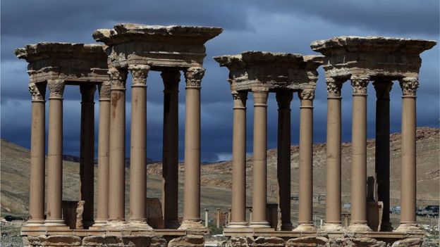 Tetrapylon at Palmyra, Syria