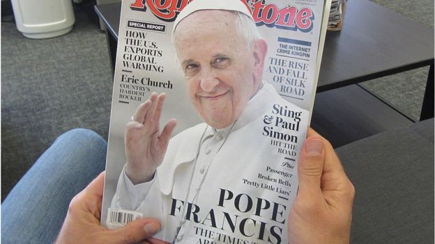 Papa Francisco na capa da revista 
