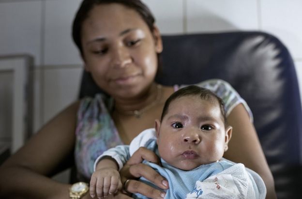 Edernalia and baby Christian