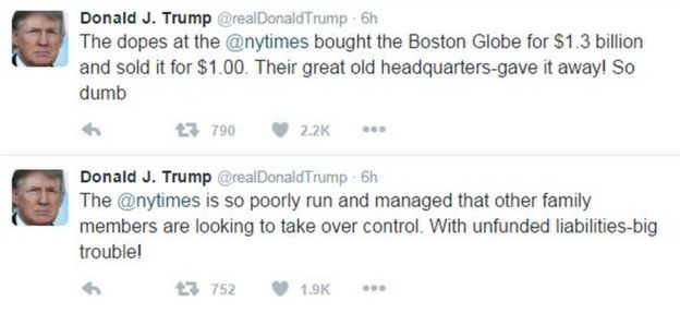 Donald Trump on Twitter