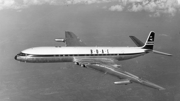 O De Havilland Comet, popular nos anos 50 e 60
