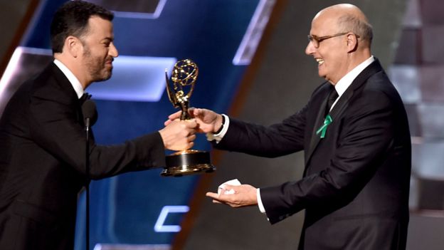 Jimmy Kimmel and Jeffrey Tambor