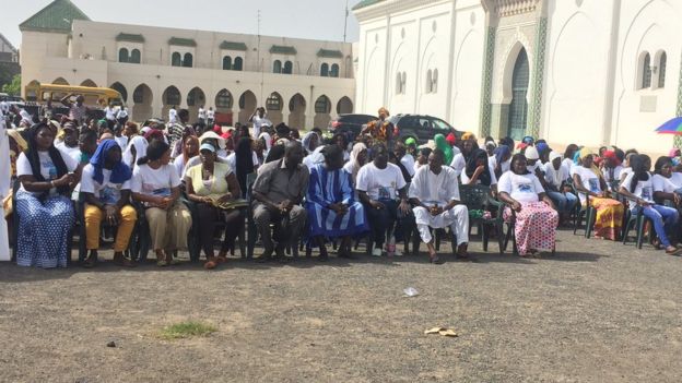 mobilisation Dakar