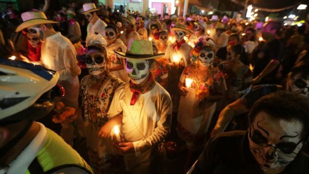 Celebración del Día de Muertos en México