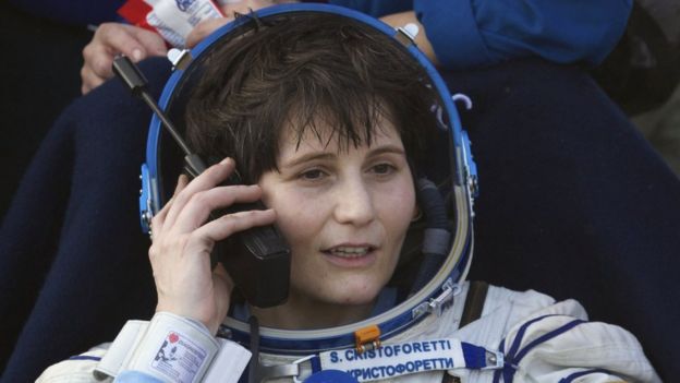 Astronaut Samantha Cristoforetti