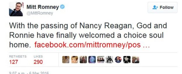 Mitt Romney tweet