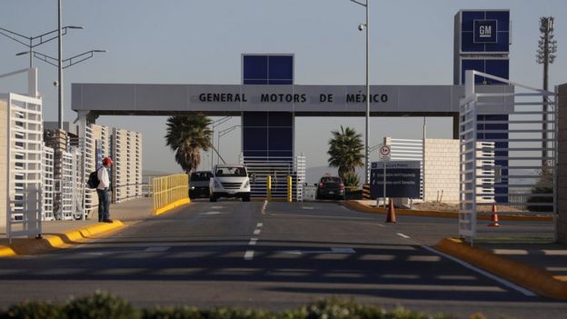 Planta de General Motors en Villa de Reyes.