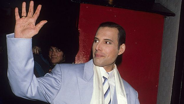 Freddie Mercury en 1990