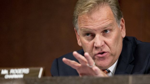 Mike Rogers in House of Representatives national security hearing in 2014