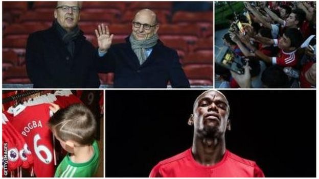 Mauzo makubwa ya jezi ni moja ya chanzo cha mapato kwa United
