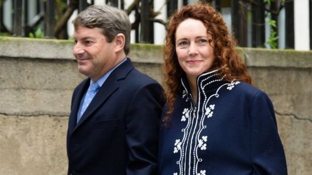 Charlie and Rebekah Brooks